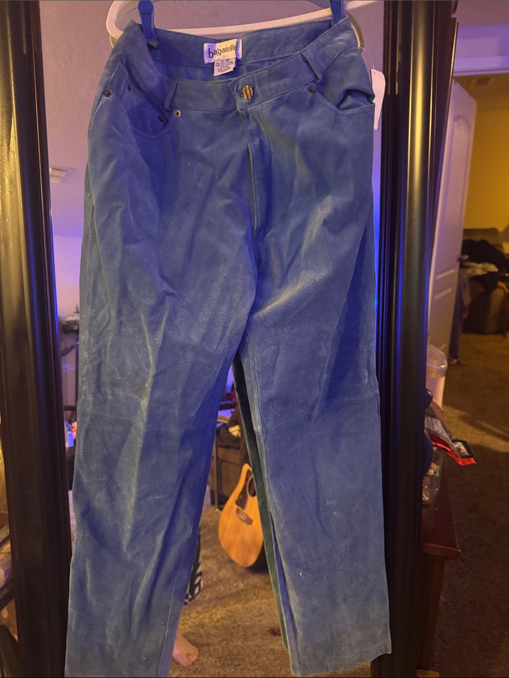 bagatelle Blue Straight Corduroy Pants